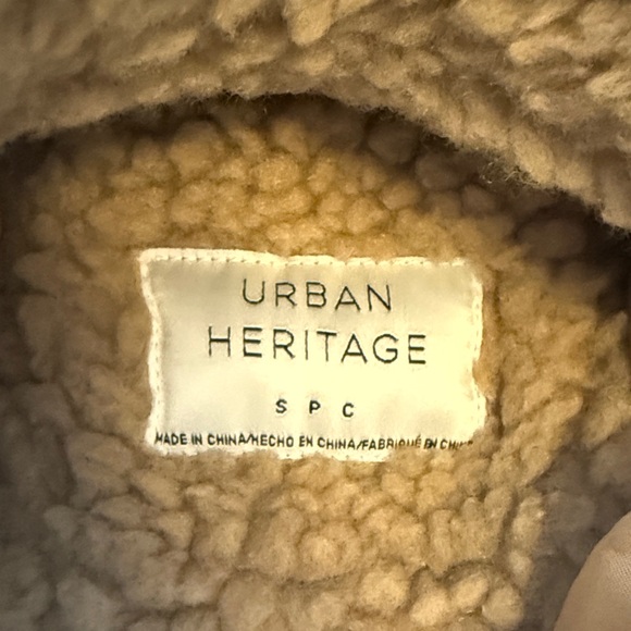 Urban Heritage Tan Puffer Jacket - Picture 2 of 3